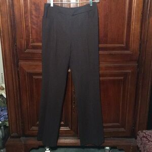 AKRIS Punto for Bergdorf Goodman Ladies Brown Wool Trousers  Size 8